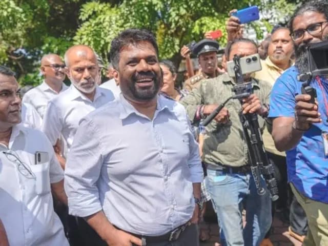 Anura Kumara Dissanayake remporte la présidence du Sri Lanka