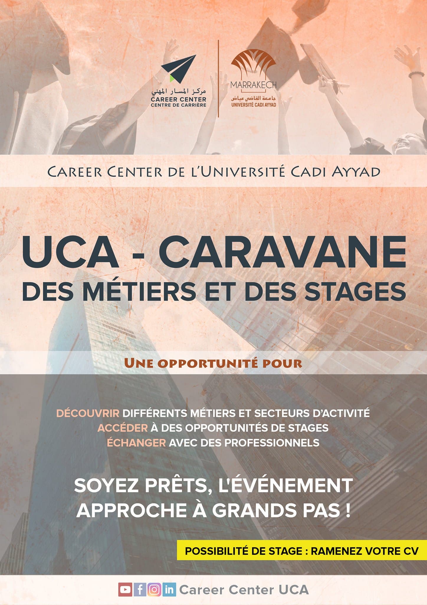 Caravane des Métiers et Stages à Marrakech-Safi: Opportunités du 15-23 novembre 2024