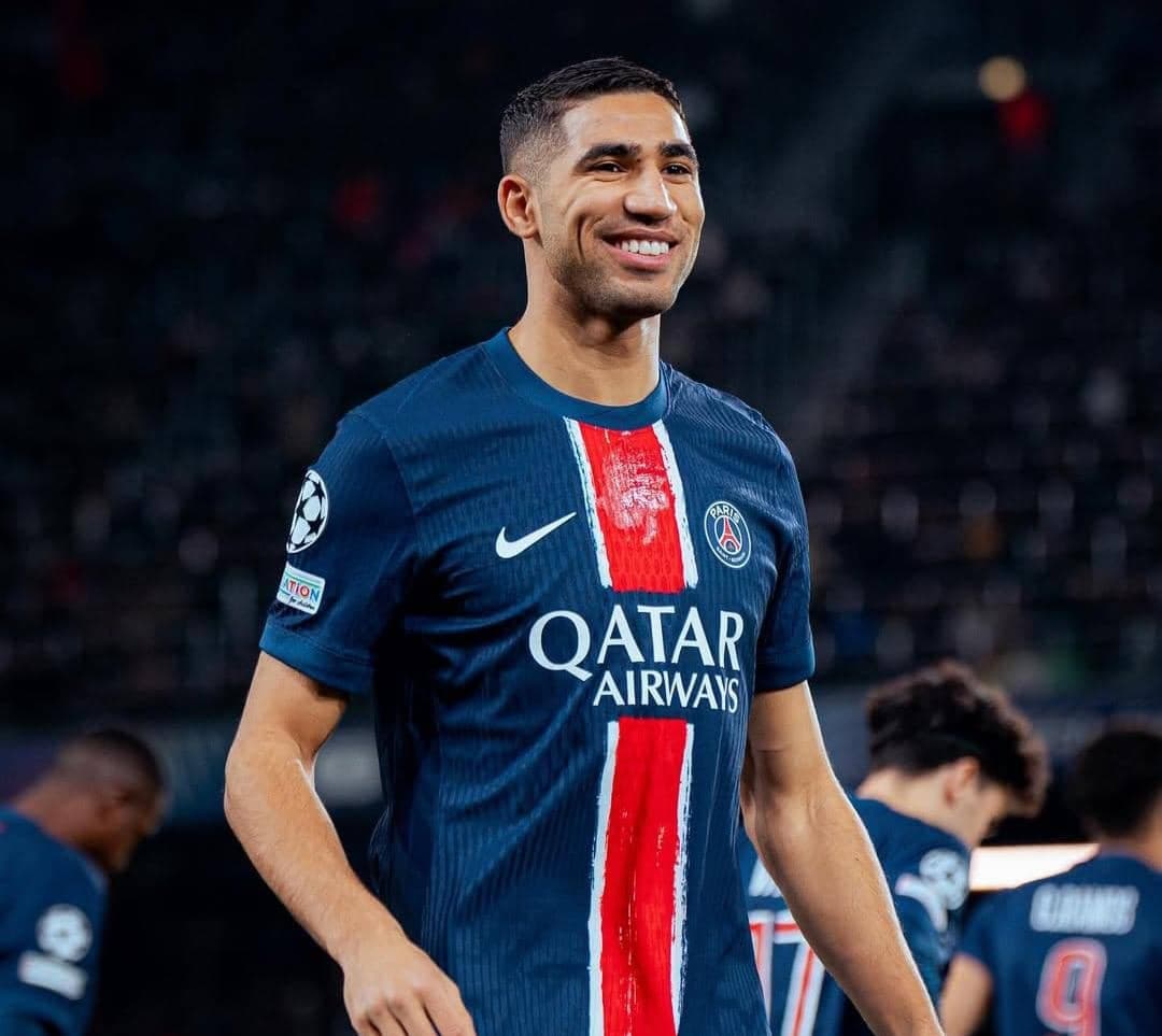 Hakimi Égale un Record Historique avec PSG en Ligue des Champions