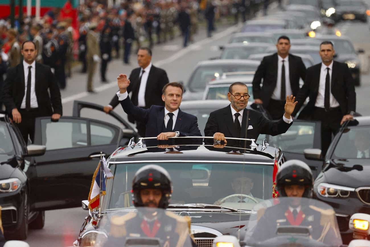 SM le Roi adresse un message de condoléances au Président français