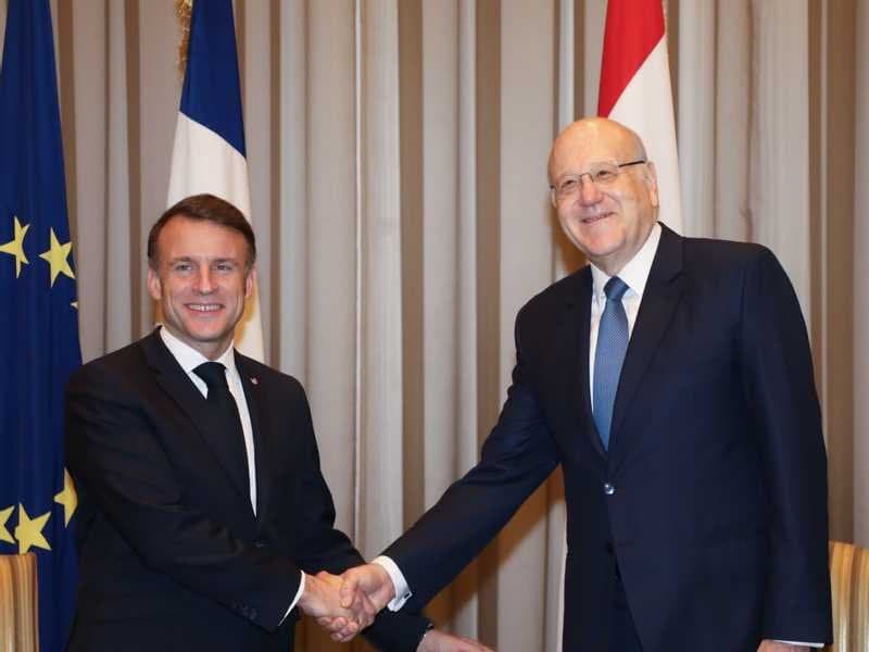 Emmanuel Macron en visite officielle à Beyrouth