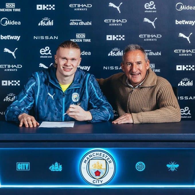 Haaland Prolonge son Contrat de 10 Ans avec Manchester City