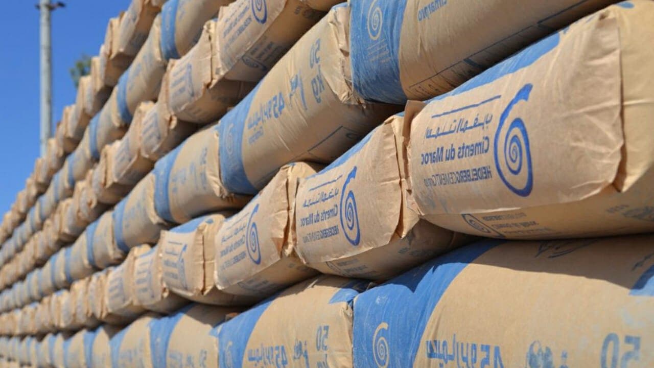 Augmentation des ventes de ciment au Maroc de 9,45% en 2024