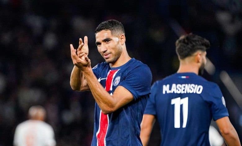 Hakimi sur le point de remporter une récompense en Ligue 1