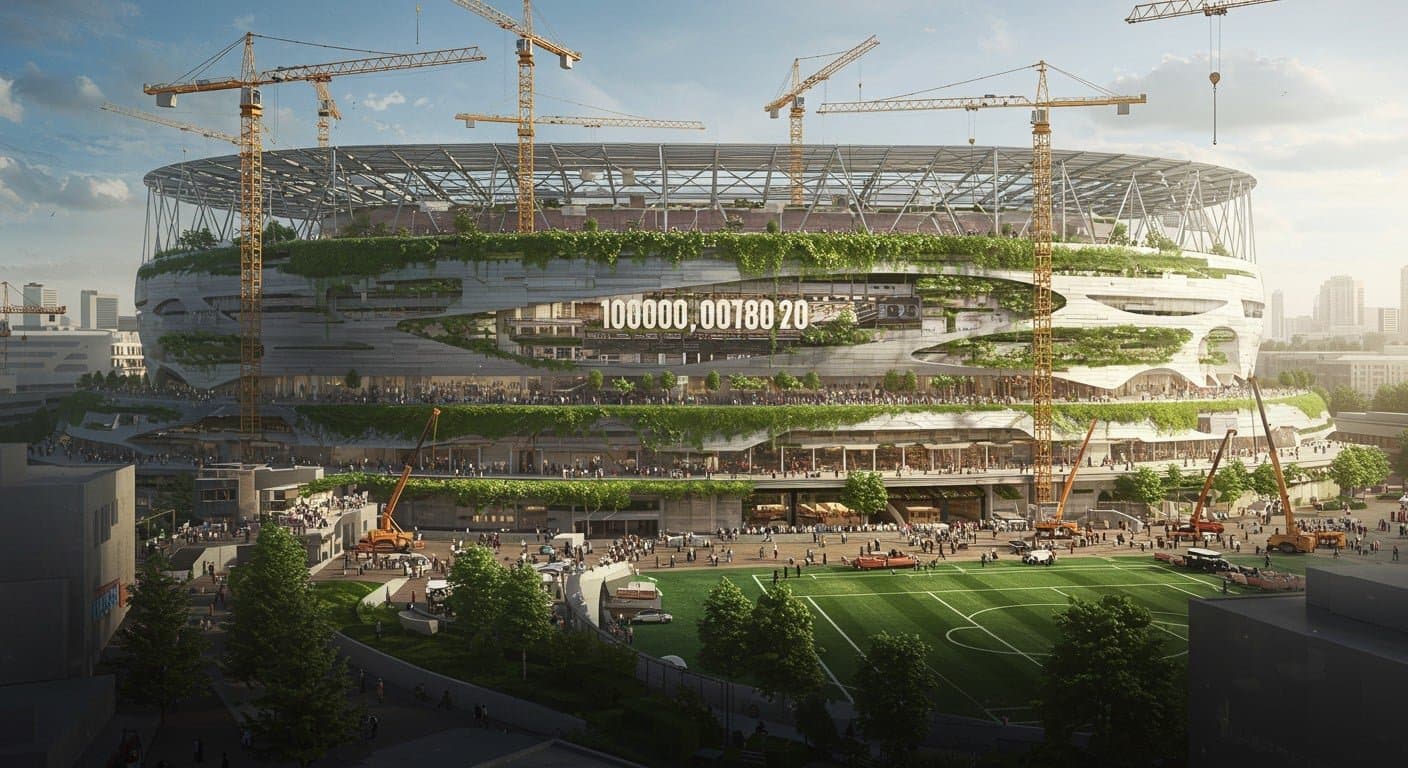 Manchester United annonce la construction d'un nouveau stade de 100 000 places