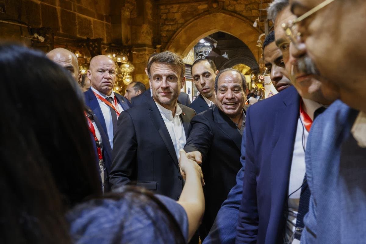 Macron à al-Arich pour soutenir l’aide humanitaire à Gaza