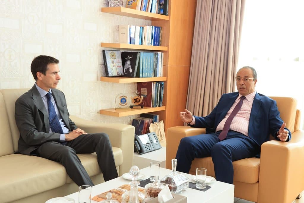 Rabat : Abdelkader Amara reçoit l’ambassadeur d’Espagne