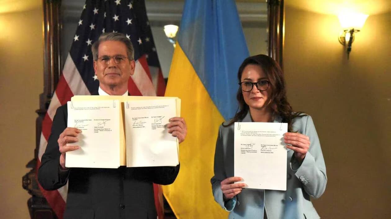 Accord minier Ukraine–États-Unis sans garanties de sécurité