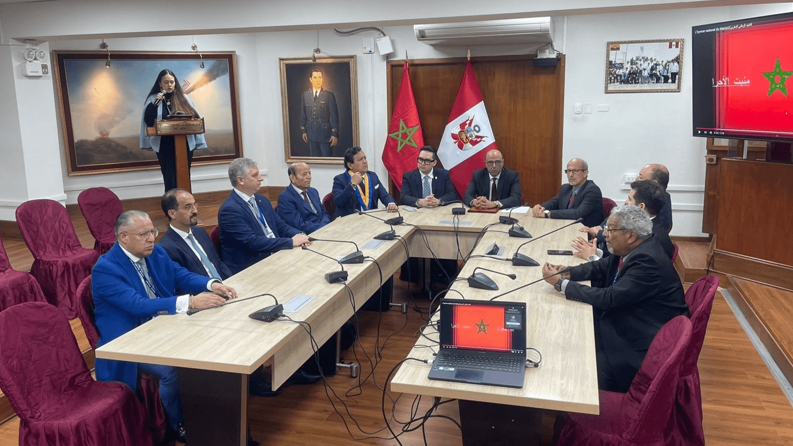 Renforcement des liens parlementaires Maroc–Pérou