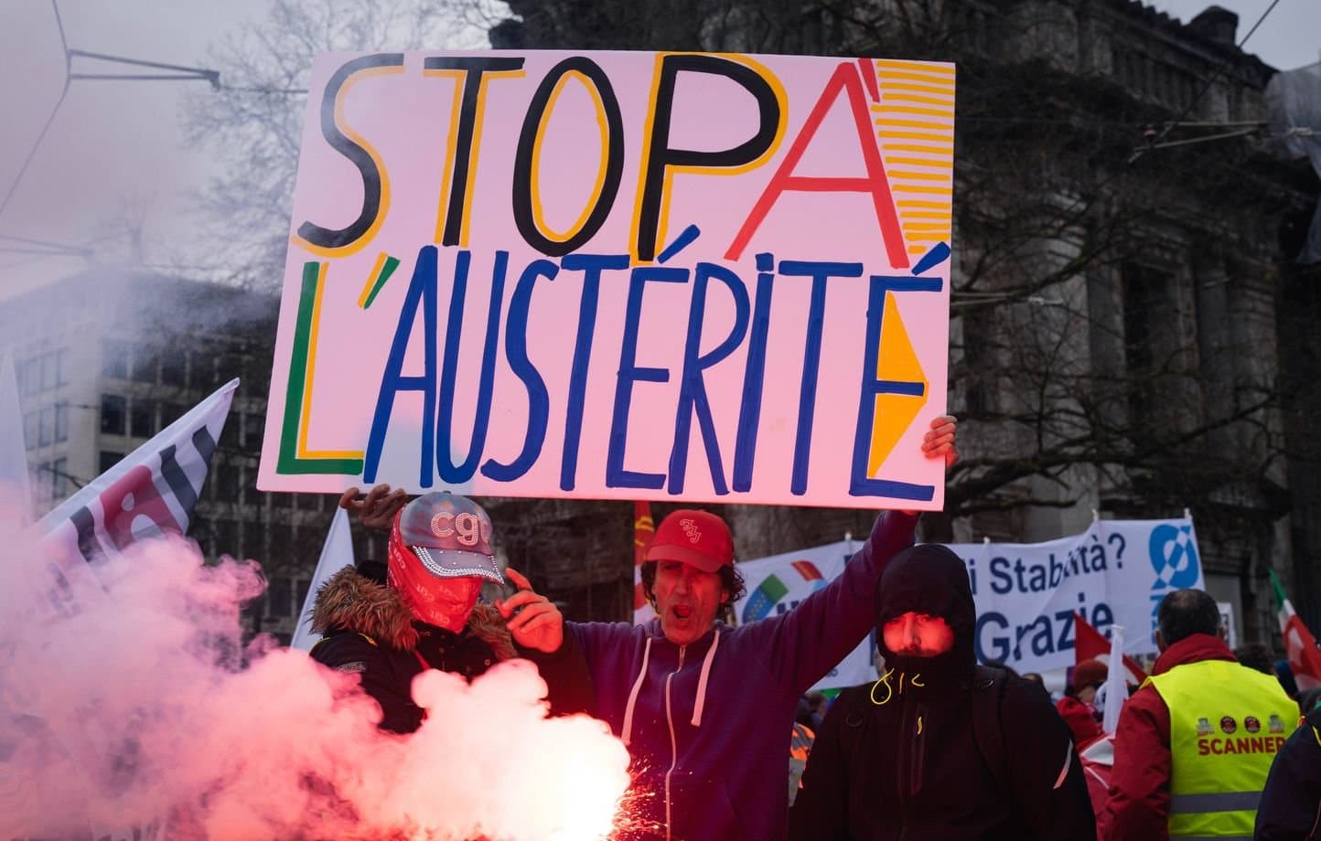 Mobilisation massive contre l’austérité