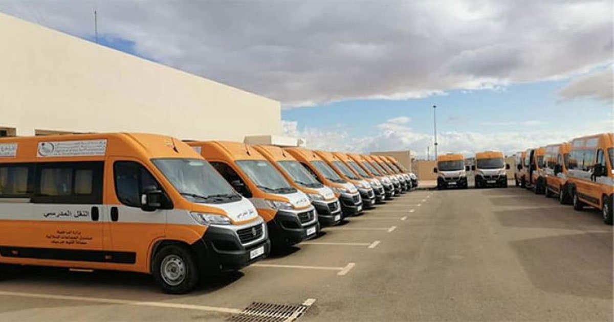 Tétouan: 7 nouveaux bus scolaires pour les zones rurales