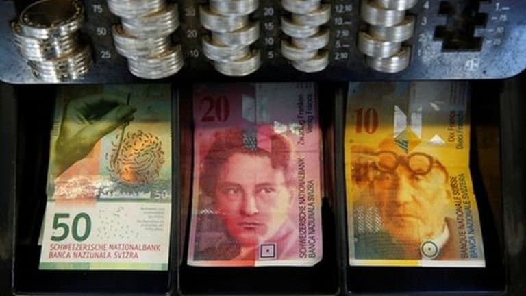Sommet du franc suisse depuis 2011 grâce à l’accord US