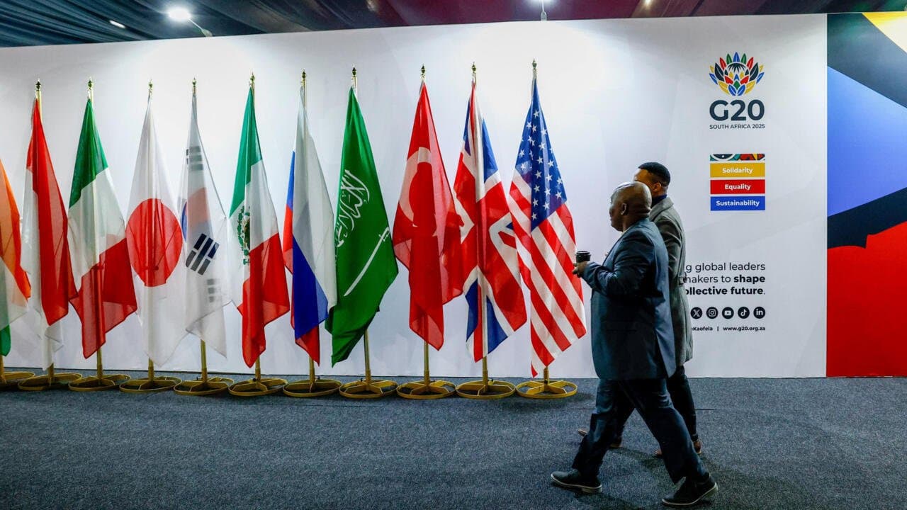 Le sommet du G20 s’ouvre en Afrique du Sud sans Donald Trump