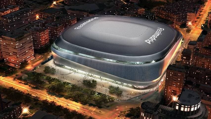 Le Real Madrid modernise le Bernabéu