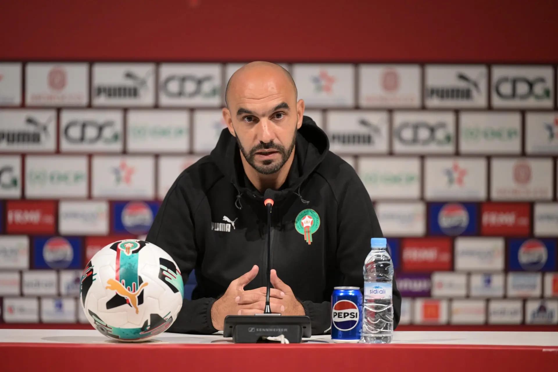Walid Regragui fait le point avant les matchs amicaux du Maroc