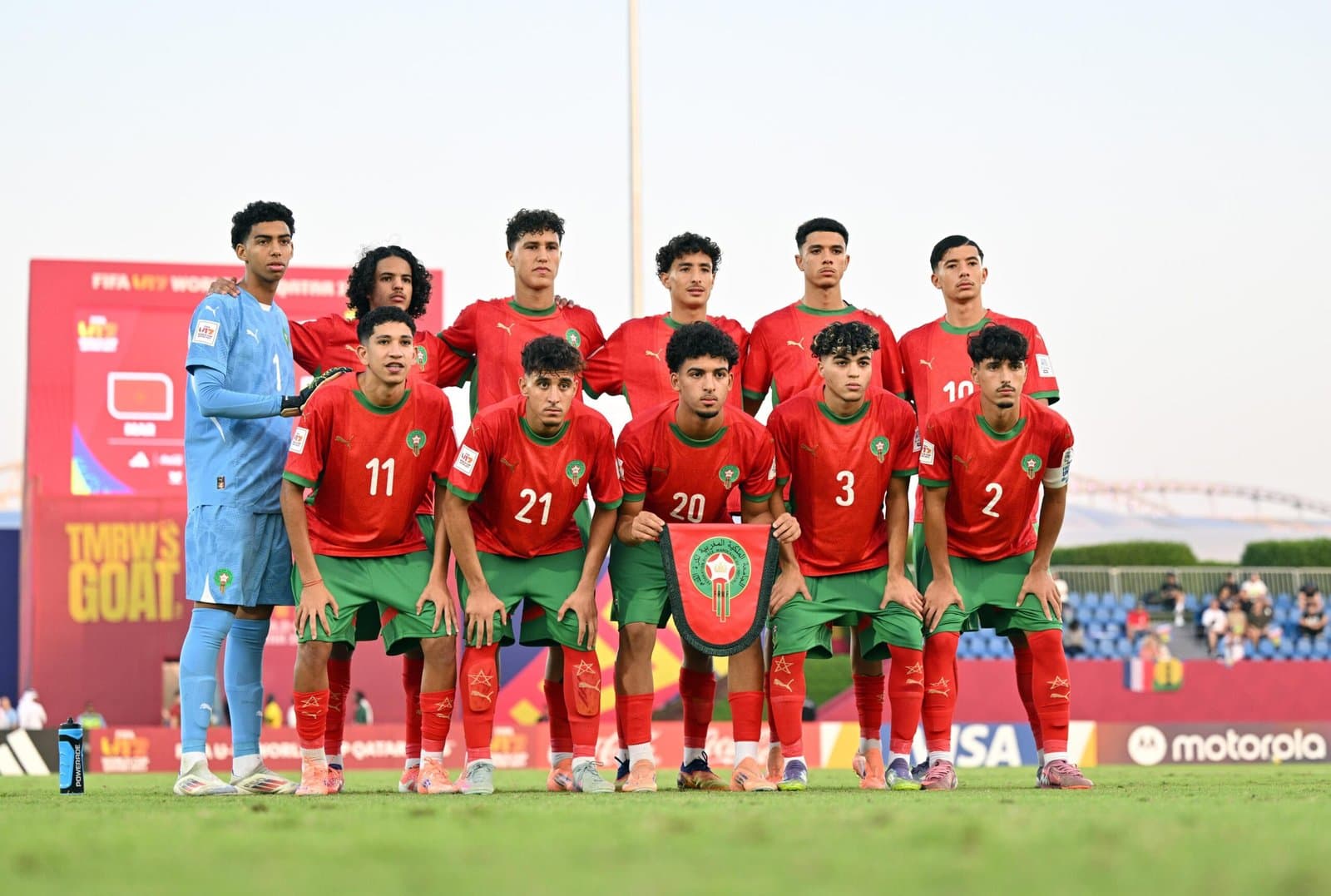 Mondial U17: Victoire record du Maroc (16-0)