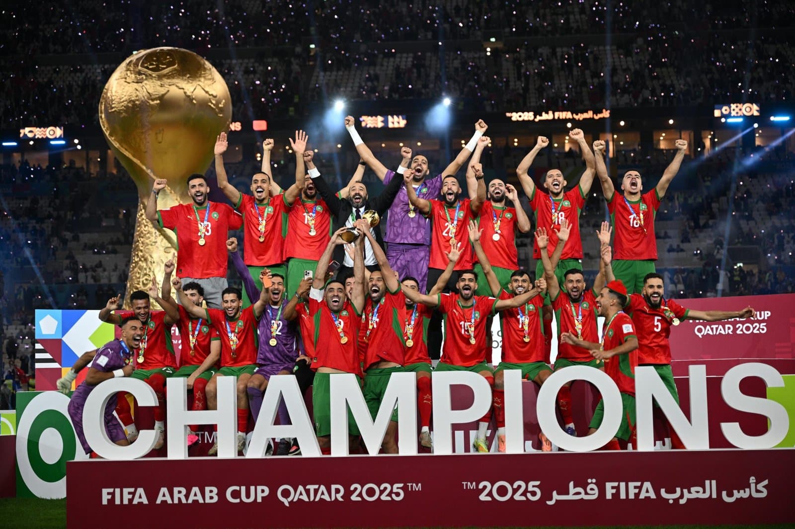Sektioui célèbre le sacre marocain en Coupe arabe 2025