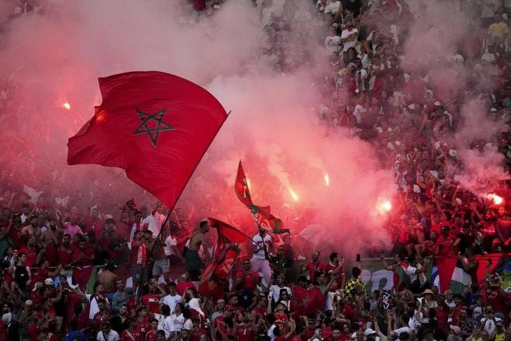 Le Maroc en finale, Marrakech en liesse