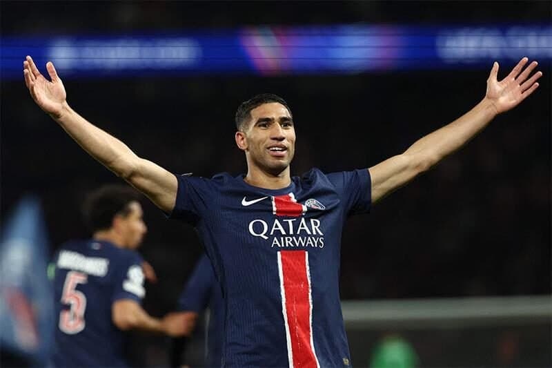 Ligue des champions: Hakimi entre dans l’histoire